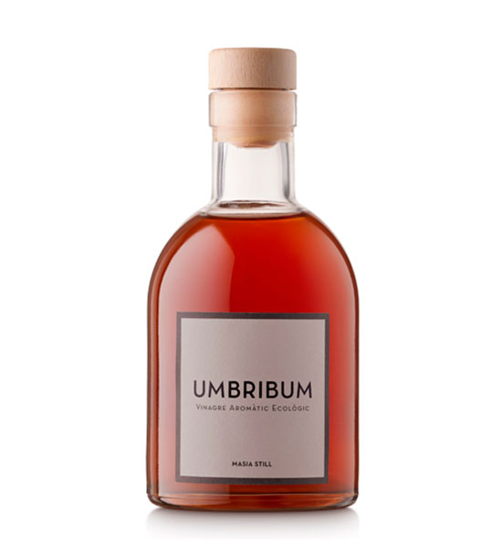 Vinagre artesano Umbribum infusionado con cepas silvestre
